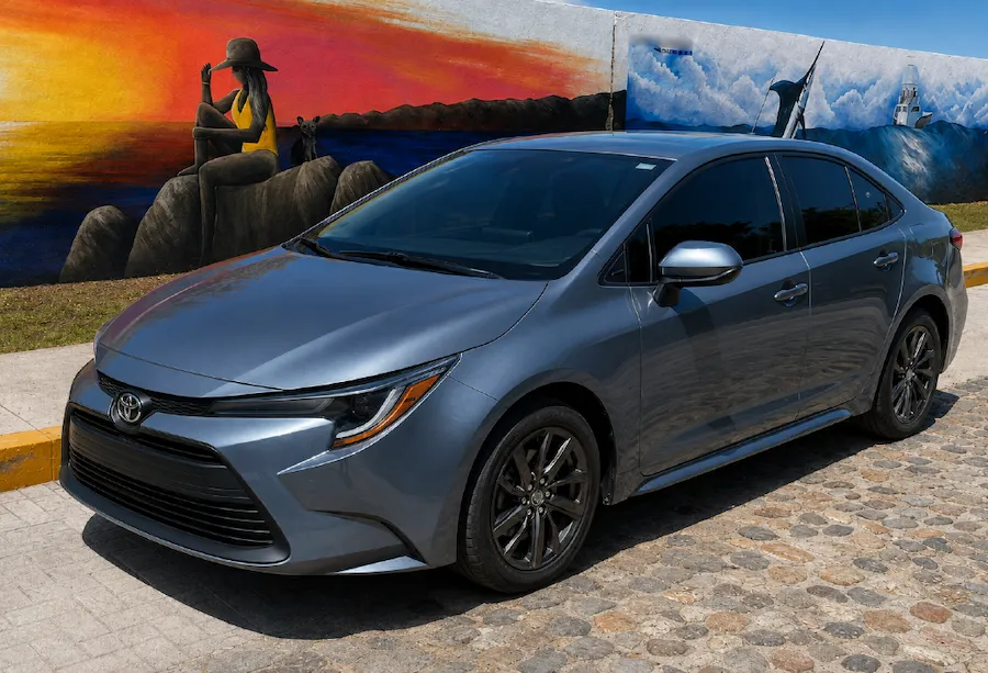 Toyota Corolla Sedan Rental in Puerto Vallarta and Guadalajara
