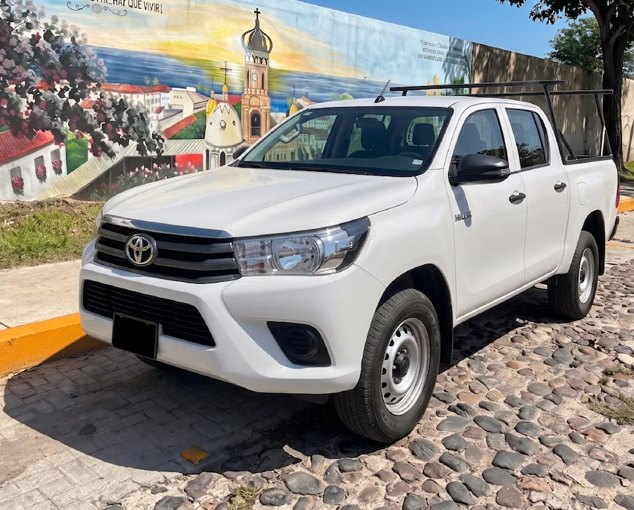 Toyota Hilux Pickup Truck Rental with Surf Racks in Puerto Vallarta and Guadalajara
