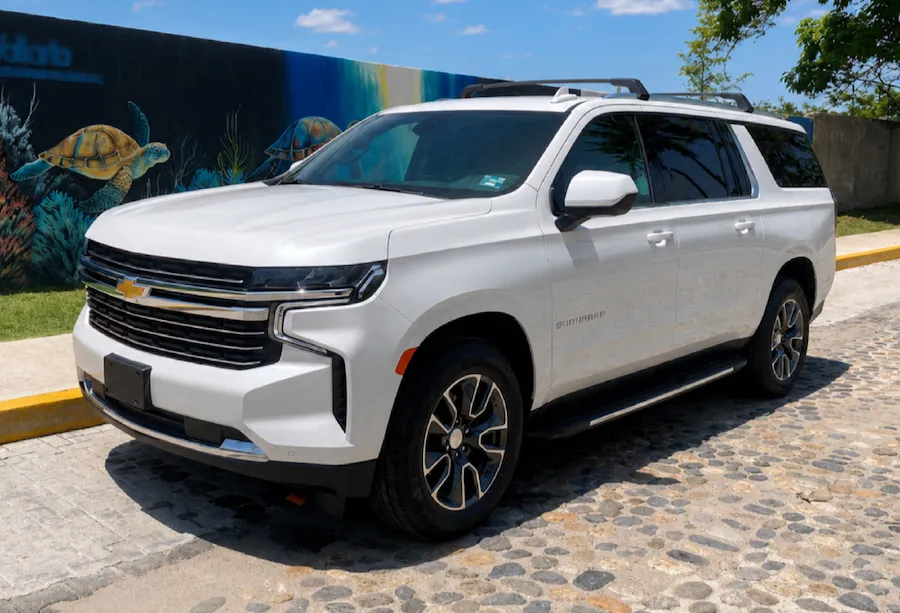 Chevrolet Suburban Premium SUV Rental for 8 Passengers in Puerto Vallarta and Guadalajara
