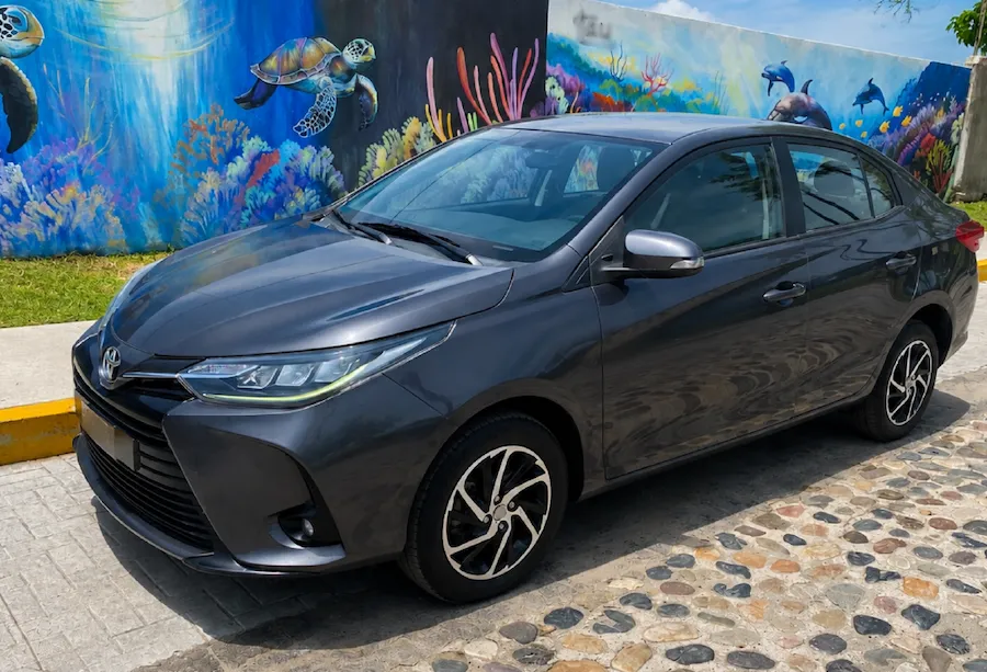 Toyota Yaris Compact Sedan Rental in Puerto Vallarta and Guadalajara